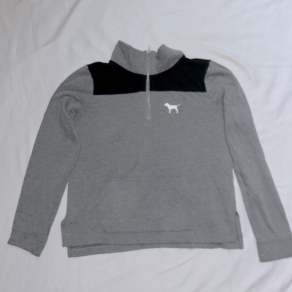 Victoria’s Secret PINK Quarter Zip Sweater